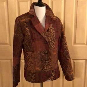 COPY - ELCC ornate tapestry Jacket size small